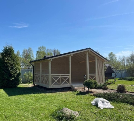 Прямоугольная беседка ПРИТЯЖЕНИЕ, фото 3