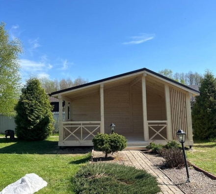 Прямоугольная беседка ПРИТЯЖЕНИЕ, фото 4