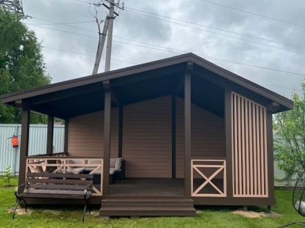 Прямоугольная беседка ПРИТЯЖЕНИЕ, фото 2