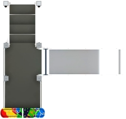 Горка с домиком - ИО 41.01.05-03 - (Граффити) H=900, фото 5