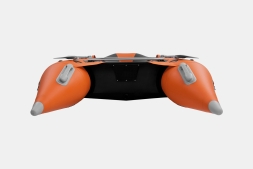 Gladiator B 330 AL LIGHT Оранжево-темносерый моторная лодка ПВХ Алюминиевый пайол, фото 3