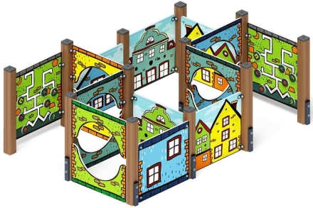 Лабиринт Кубик 3 (город) МФ 20.01.03-01, фото 3