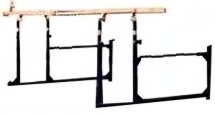 Брусья гимнастические пристенные массовые дер.жерди