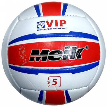 Мяч волейбольный Meik-2876 PU 2.5, 270 гр, машинная сшивка, фото 1