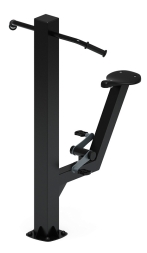 Вело (серый) - Уличный тренажер - СТ 016-13.И1, фото 2 Вело (серый) - Уличный тренажер - СТ 016-13.И1, фото 2