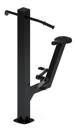 Вело (серый) - Уличный тренажер - СТ 016-13.И1, фото 2