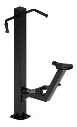 Вело (серый) - Уличный тренажер - СТ 016-13.И1, фото 3 Вело (серый) - Уличный тренажер - СТ 016-13.И1, фото 3