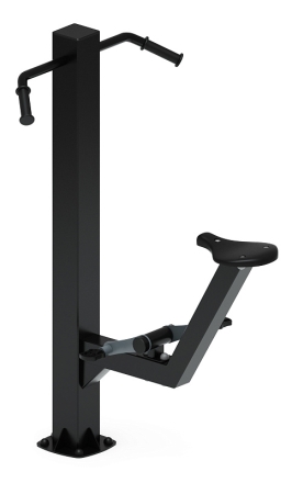 Вело (серый) - Уличный тренажер - СТ 016-13.И1, фото 3