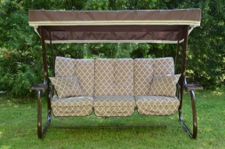 Качели садовые 3-х местные Родео-2, фото 3