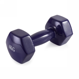 Гантель неразборная 6 кг винил, фото 1 Гантель неразборная 6 кг винил, фото 1