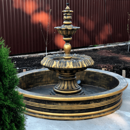 Фонтан Королевский в золоте, фото 2