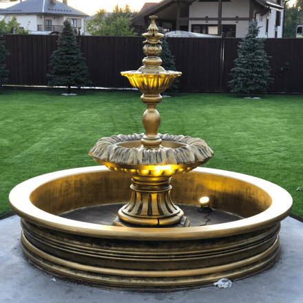 Фонтан Королевский в золоте, фото 1