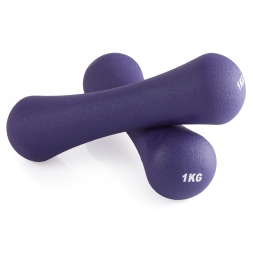 Гантель  неразборная 1 кг неопрен, фото 2