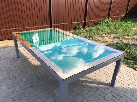 ВСЕПОГОДНЫЙ БИЛЬЯРДНЫЙ СТОЛ &quot;ДОБРЫНЯ&quot; 8 футов ХАЙ-ТЕК-STYLE (пул), фото 5