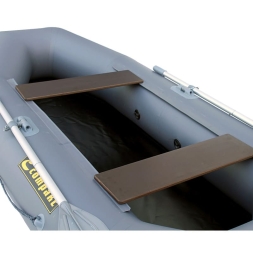 Лодка гребная Compakt 260 серый, фото 4