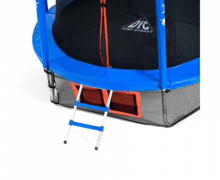 Батут DFC JUMP BASKET 14ft внутр.сетка, лестница (427cм) (два короба), фото 4