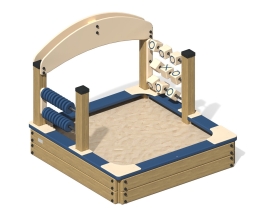 Песочница ПС-01.2 для детской площадки, фото 1