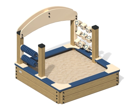 Песочница ПС-01.2 для детской площадки, фото 1