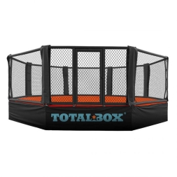 Восьмиугольный ринг MMA TOTALBOX ОКТ7-1 на помосте d=7 м (высота помоста 1 м)