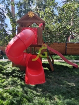 Детская площадка IgraGrad Клубный домик 3 с трубой