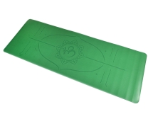 Коврик для йоги PU 183*68 *04 см с разметкой