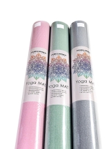 Коврик для йоги PU 183*68 *04 см с разметкой