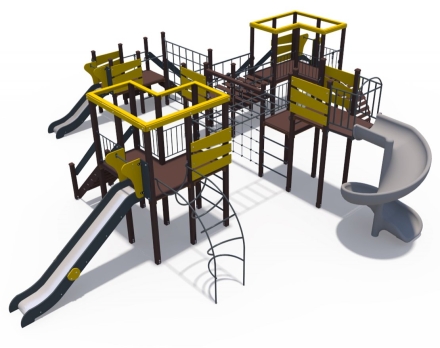 Игровой комплекс Геометрия Н-900,1200 и 2000 ДИО 09040, фото 2