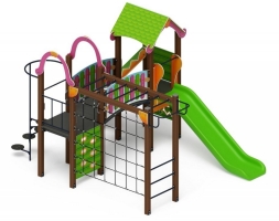 Детская игровая площадка Лукоморье ДИК 2.25.06-11 H=1200, фото 2 Детская игровая площадка Лукоморье ДИК 2.25.06-11 H=1200, фото 2