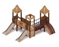 Детская игровая площадка Королевство (Картонное) ДИК 1.15.03-22 H=900, фото 1