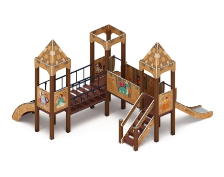 Детская игровая площадка Королевство (Картонное) ДИК 1.15.03-22 H=900, фото 2