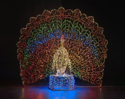 Световая фигура Павлин №1 002, фото 3