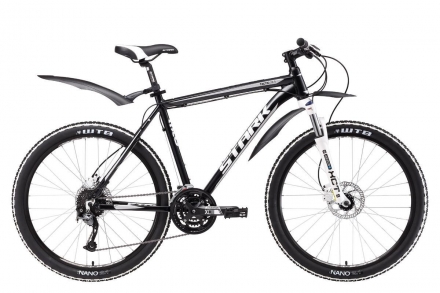 Велосипед Stark&#039;17 Tactic 26.5 HD черно-серебристый 20&quot;, фото 1