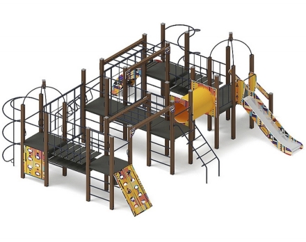 Детская игровая площадка Спорт Н 1200 ДИК 2.06.01-01, фото 3