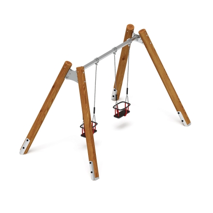 Качели (Лиственница темный) ИО 12.Р.04.04.01-Л.И1.01, фото 5