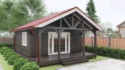 Закрытая беседка БОРНЕО, фото 4