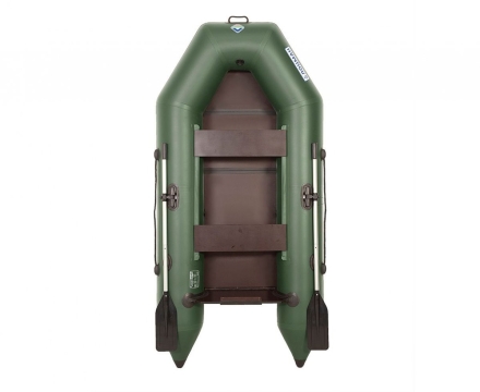 Лоцман Стандарт 280 ЖС моторная лодка ПВХ, слань-книжка 6 мм, фото 2