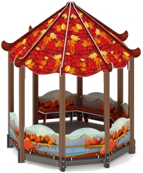 Беседка-пагода Карнавал (Осень) - МФ 10.22.01-20, фото 2 Беседка-пагода Карнавал (Осень) - МФ 10.22.01-20, фото 2