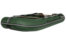 Моторная лодка ПВХ Фрегат 350 FM Light (ФМ Лайт) НДНД Про Зеленый