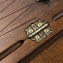 Нарды резные "Лев" с ручкой, Haleyan Нарды резные "Лев" с ручкой, Haleyan