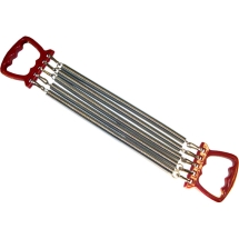 Эспандер плечевой 5 пружин пластиковые ручки Детский