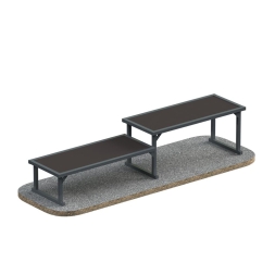 Скамья двухуровневая, фото 1