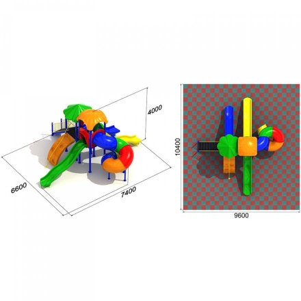 Детская площадка Джунгли 2.3, фото 3