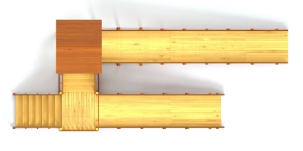 Зимняя горка Савушка Зима 7/2, фото 5