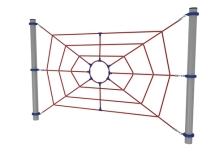 Канатная часть для конструкции &quot;Паутина&quot;