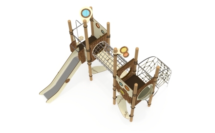 FUN-terra Игровой комплекс ЭКО-04 детский, фото 3