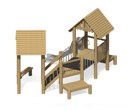 Игровой комплекс Эко ИК-242 для детской площадки, фото 3