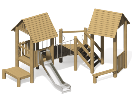 Игровой комплекс Эко ИК-242 для детской площадки, фото 1