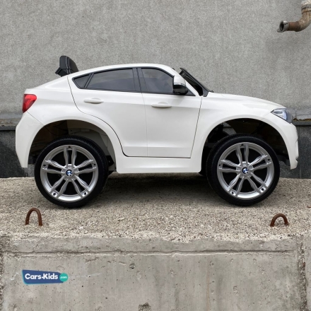 Электромобиль BMW X6M Mini JJ2199 белый, фото 3