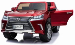 Детский электромобиль Lexus LX570 4WD MP3 - DK-LX570-RED-PAINT, фото 6