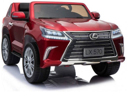 Детский электромобиль Lexus LX570 4WD MP3 - DK-LX570-RED-PAINT, фото 2